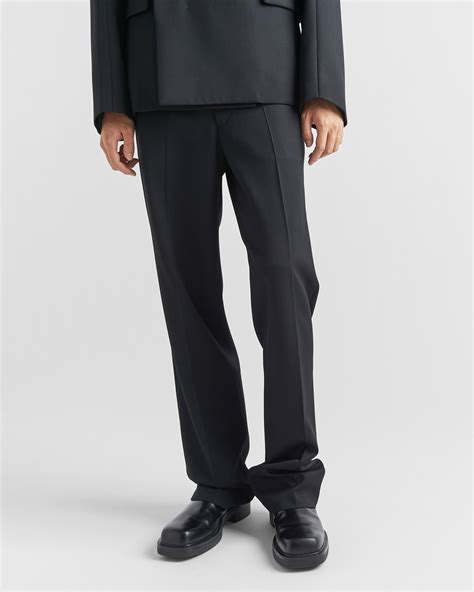 prada wool chinos men|prada linen trousers.